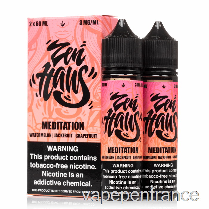 Méditation - Zen Haus - Stylo Vape 120ml 0mg